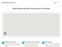 Tablet Screenshot of colorado-water.com